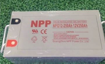 耐普蓄电池12V250AH/NPG系列可以储存多少度电
