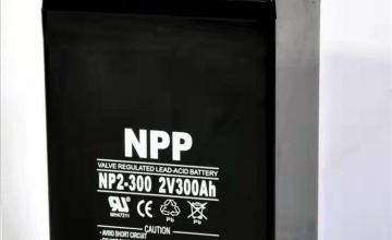 NPP耐普蓄电池容量与放电率的关系