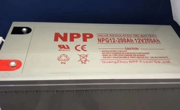 NPP耐普蓄电池用在电力行业容量测试方案